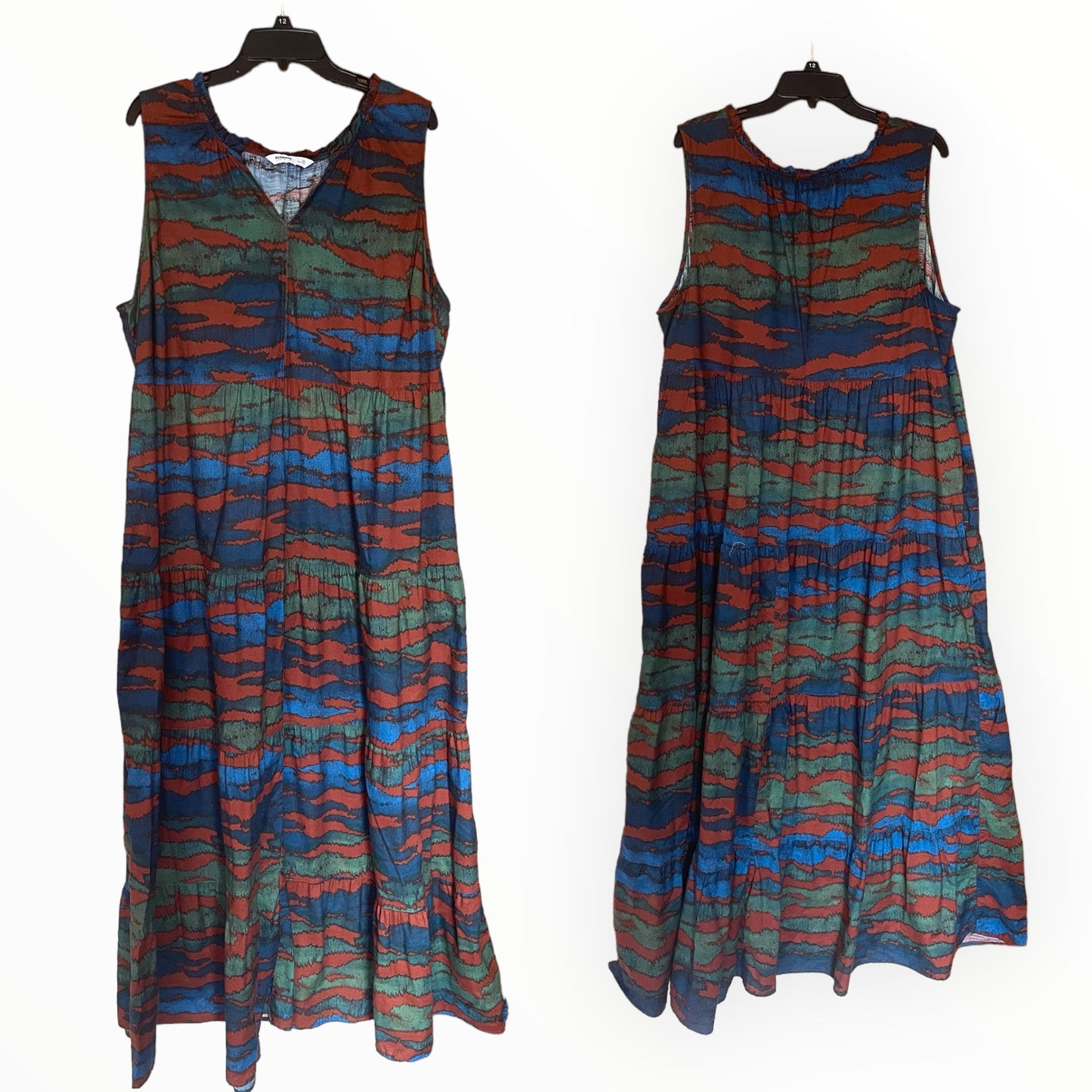 Sleeveless Floor-Length Casual Dress