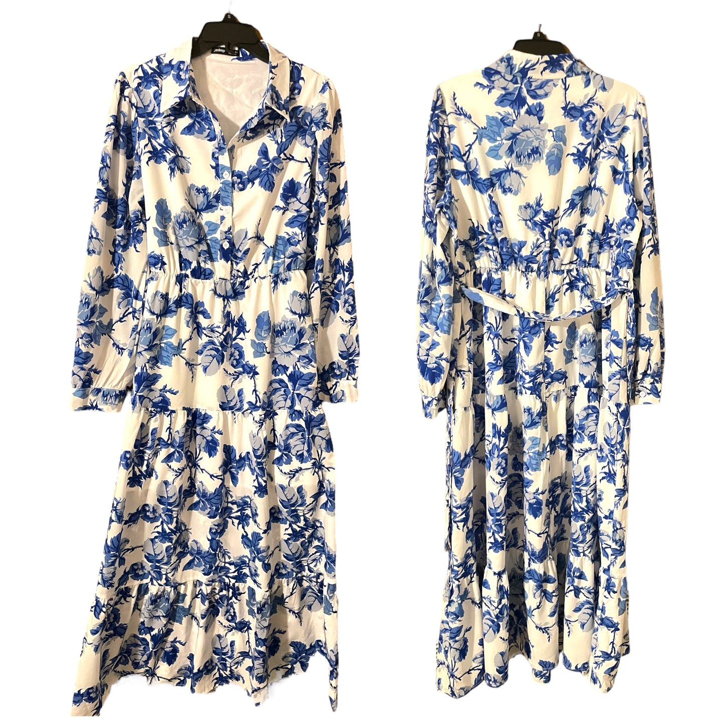 Long Sleeve Floral Dress