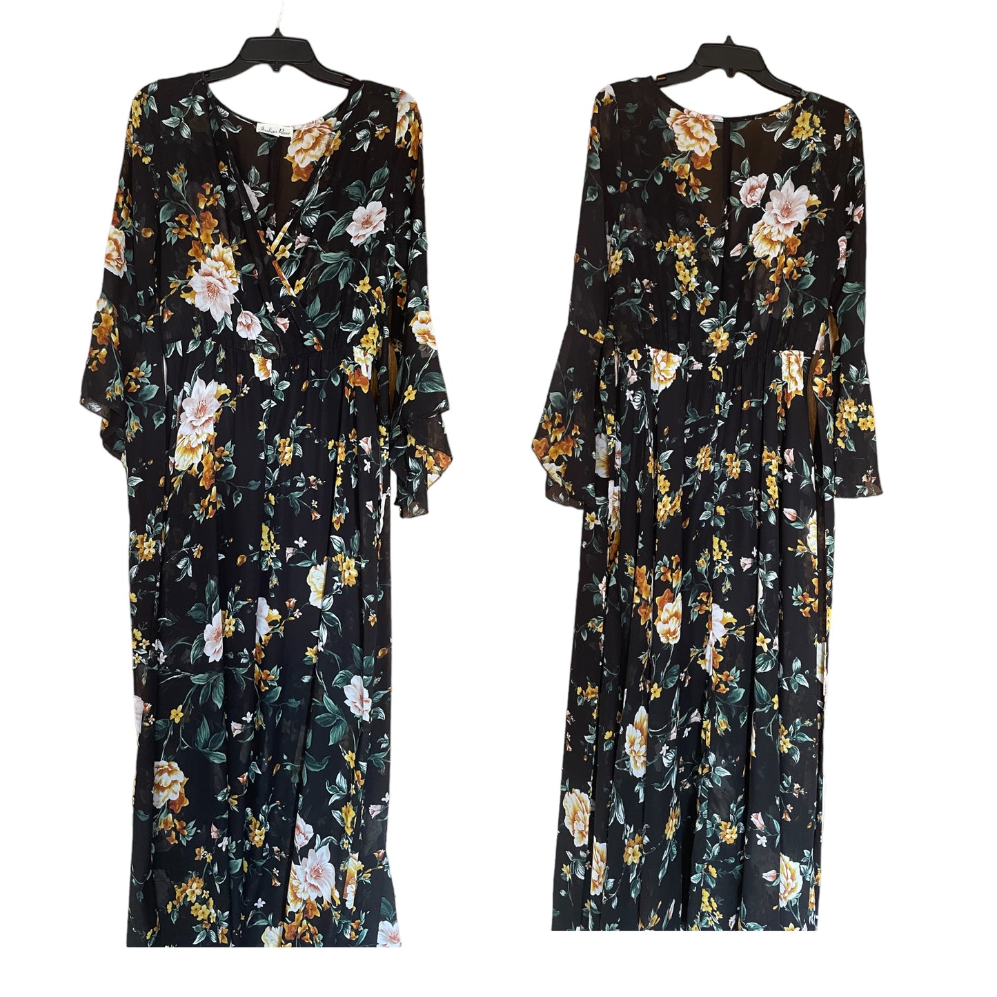 Black Floral Dress