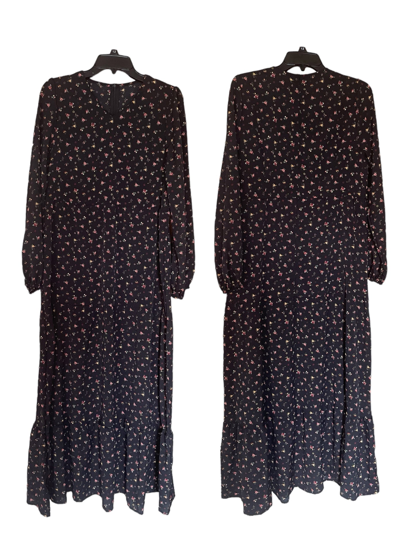 Long Sleeved Black Dress