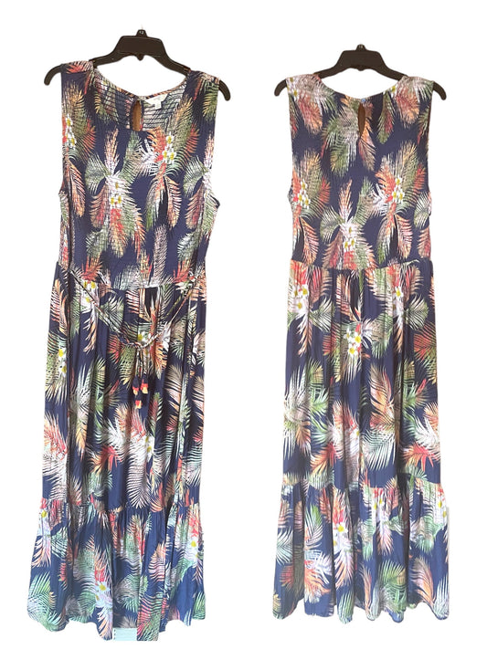 Tropical Sleeveless Dress