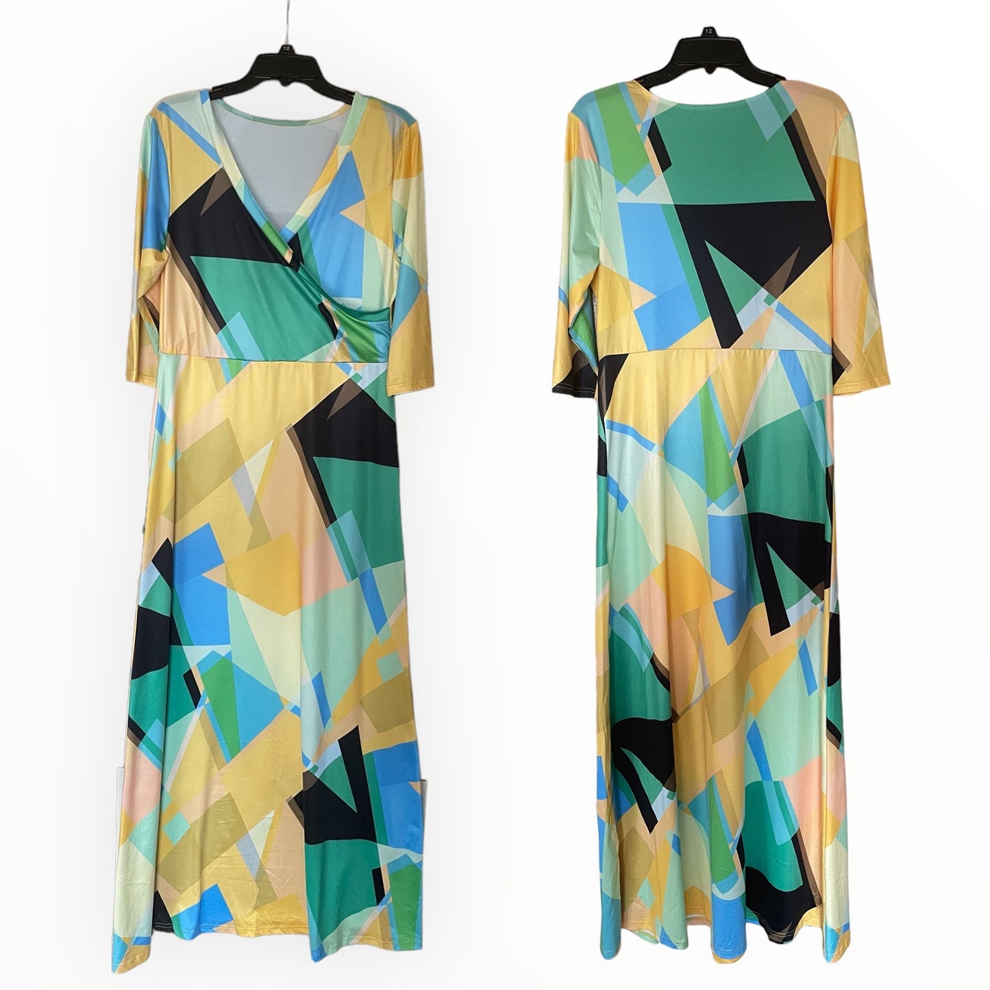 Geometric Pattern Dress