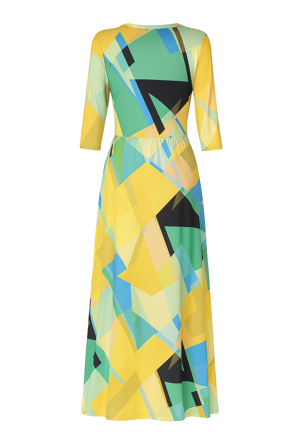 Geometric Pattern Dress